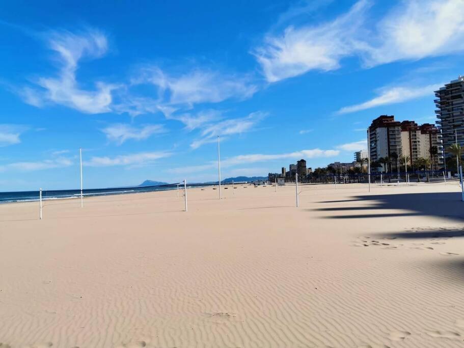 Appartement Playa Gandia Segunda Linea ,Vistas Al Mar à Playa de Gandia Extérieur photo